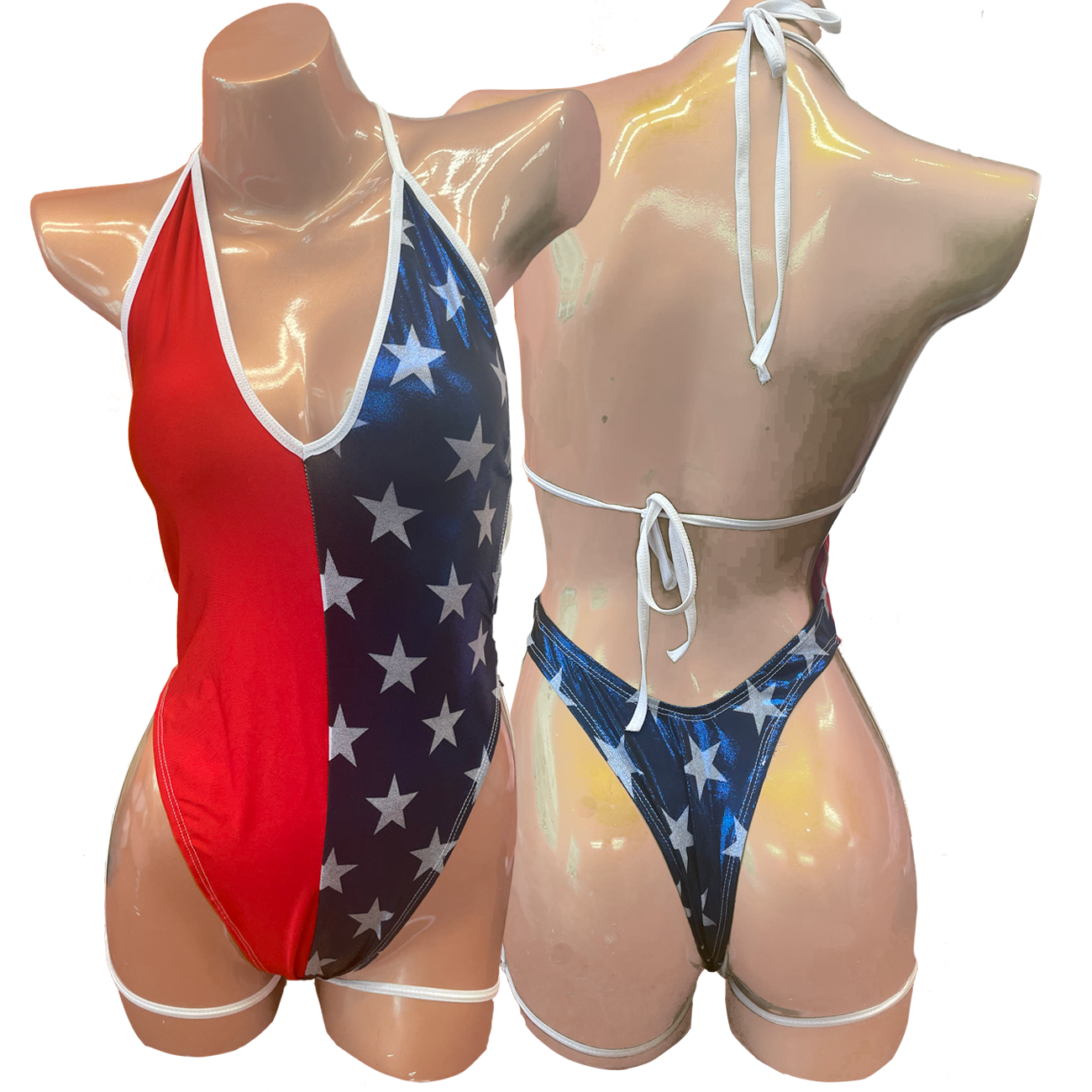 Tia One Piece Bodysuit- STARS